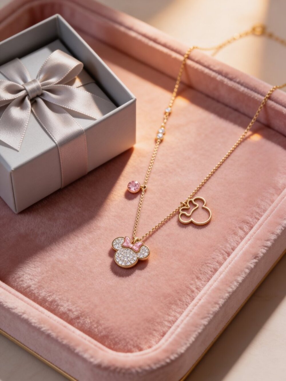Minnie Mouse Pendant Necklace